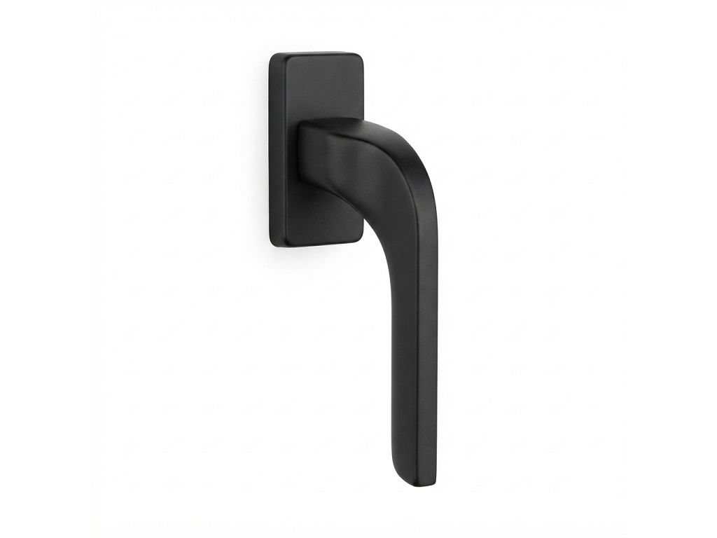 fimet_maniglie_finestra_corsa_rosetta_quadra_nero_opaco.jpg Maniglia per Finestra DK Corsa Movimento 4 Scatti d.7x45mm varie finiture Fimet Maniglie - immagine 1