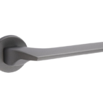 Maniglia Corsa Rosetta Tonda d.50x5h Bocchetta Foro Chiave F15-Antracite | Fimet