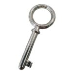 Chiave per Serratura Porta Estensibile Soffietto Nichelata  Forte