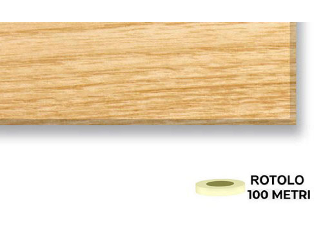 frassino-100.png Bordo legno Senza Colla spessore 6/10 mt.100 Frassino h50 | Laminbord - immagine 1