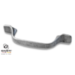 Maniglietta Mobile Interasse 64 mm.95x24x14 Argento Vecchio Brillante  Giusti