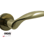 Maniglia 938 Rosetta Tonda d.50x6h Bocchetta Foro chiave varie finiture | GPB Ghidini