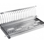Scolapiatti Monolivello in acciaio inox 18/10 per Mobile da mm.280x800x187 | GTV