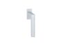 Maniglia per Finestra DK Austin Rosetta Rettangolare Bassa Movimento 4 Scatti 7x43 F1-Argento  Hoppe