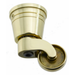 Ruota Ottone Bicchiere Ottone Tondo Portata kg.30 mm.37x61h Olv   L38