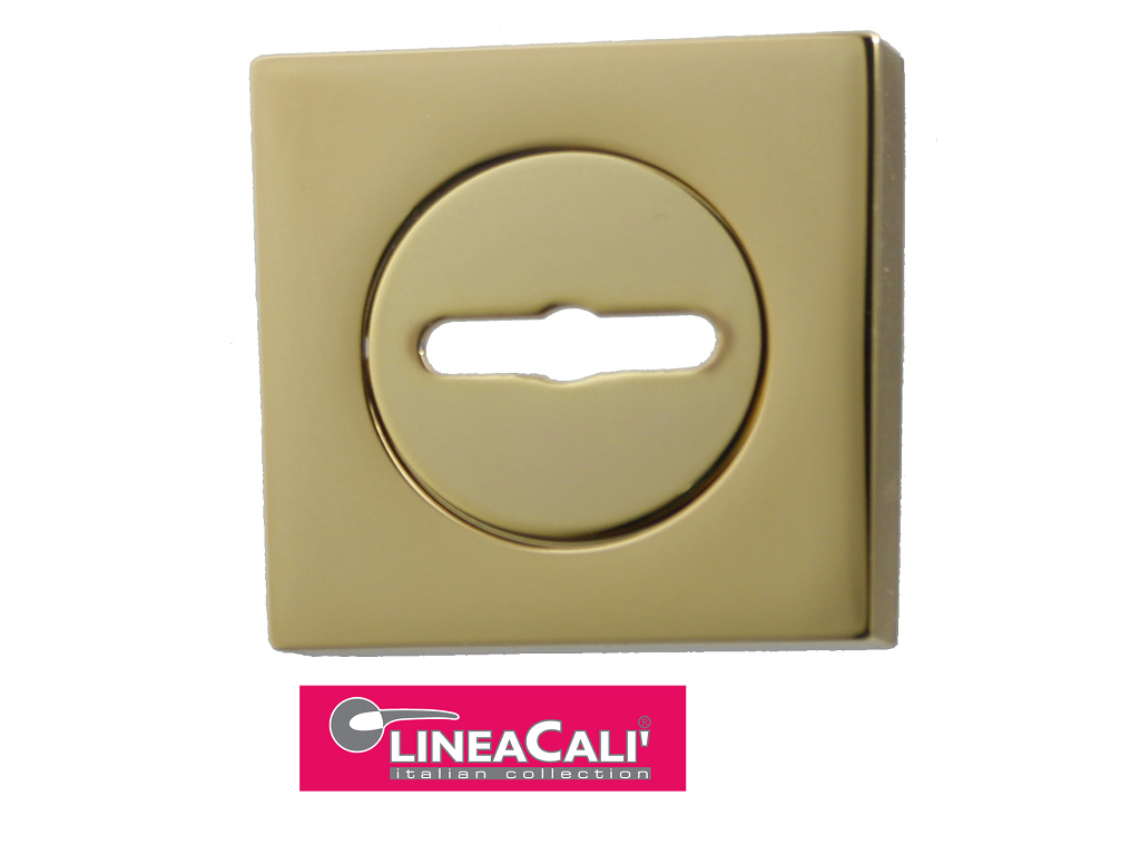 lca093bdmozc.png Bocchetta Quadra Doppia Mappa d.50x50x10h Oro 24k | Linea Calì - immagine 1