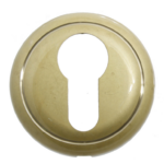Bocchetta Tonda Foro Yale per Cilindro Europeo d.50x10h modello Magica 03F-Oro Francese | Mandelli