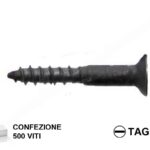 Vite Legno TS Taglio Lucide 500 pz. mm.4,5x25  Marvisa