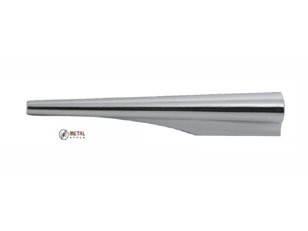 mea15180z0320m36c.png Maniglietta Mobile Interasse 32 mm.130x19x22h Libra Cromo Lucido Metal Style - immagine 1