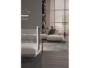 MANIGLIONE 3021 INTERASSE 200 d.17x6 mm.230x35h KIT LEGNO/VETRO CROMO LUCIDO   MITAL - immagine 2