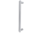 MANIGLIONE 3021 INTERASSE 200 d.17x6 mm.230x35h KIT LEGNO/VETRO CROMO LUCIDO   MITAL
