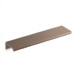 Maniglietta Mobile per Bordo Anta interasse 320 mm.350x45x20h Alluminio varie finiture  Mital