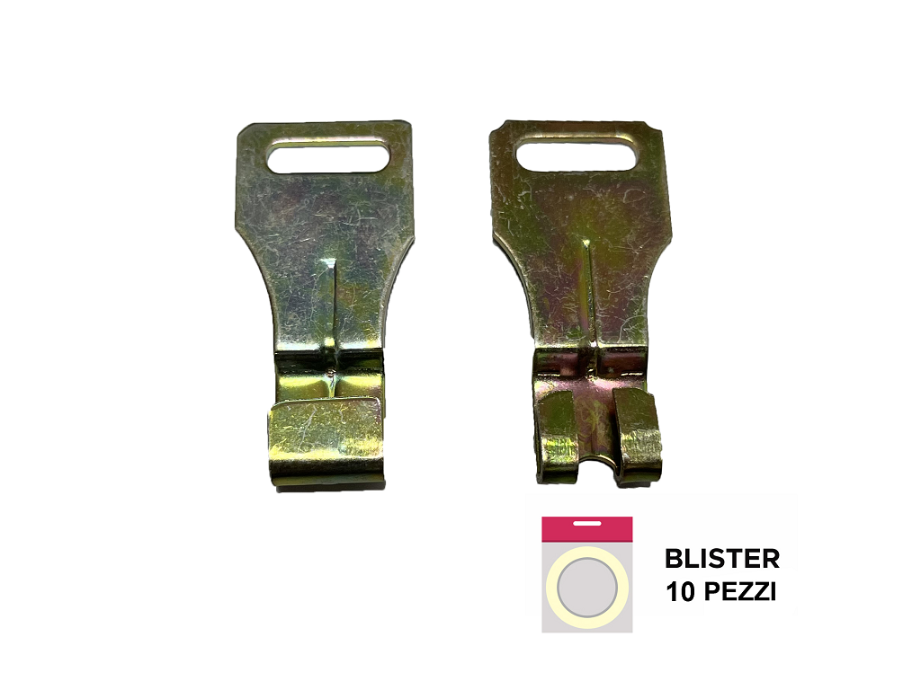 mos364900c.png Gancio per Tapparelle Intermedio Fisso mm.42 Tropicalizzato in Blister da pz.10 - immagine 1