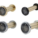 Spioncino Tondo Porta Blindata Modello Ring Ø16 L=60-100  varie finiture   Officine Colombo