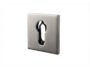Bocchetta Quadra Foro Yale per Cilindro Europeo modello B Q51x51x5h varie finiture   Olivari - immagine 4