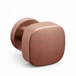 Coppia Pomolo Girevole Roger d.55x59h Rosetta Tonda d.47x10h Bocchetta Foro Chiave vaie finiture   Olivari