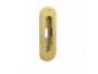 Maniglia Incasso Ovale Porta Scorrevole modello Vico mm.37x128 Con Foro Chiave varie finiture   Olivari - immagine 2