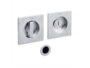 Maniglia Incasso Quadra Porta Scorrevole Giotto Q d.65x65/48 con Nottolino varie finiture  Olivari - immagine 4