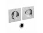 Maniglia Incasso Quadra Porta Scorrevole Giotto Q d.65x65/48 con Nottolino varie finiture  Olivari - immagine 7