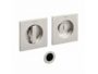 Maniglia Incasso Quadra Porta Scorrevole Giotto Q d.65x65/48 con Nottolino varie finiture  Olivari - immagine 6