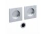 Maniglia Incasso Quadra Porta Scorrevole Giotto Q d.65x65/48 Senza Foro Chiave varie finiture  Olivari - immagine 3
