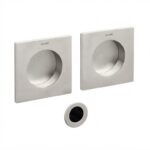 Maniglia Incasso Quadra Porta Scorrevole Giotto Q d.65x65/48 Senza Foro Chiave varie finiture  Olivari