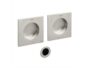 Maniglia Incasso Quadra Porta Scorrevole Giotto Q d.65x65/48 Senza Foro Chiave varie finiture  Olivari