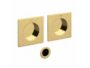 Maniglia Incasso Quadra Porta Scorrevole Giotto Q d.65x65/48 Senza Foro Chiave varie finiture  Olivari - immagine 4