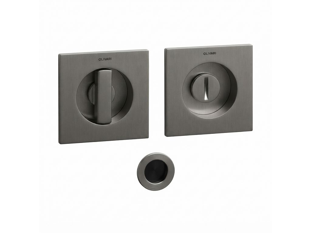 olivari_maniglia_incasso_quadra_porta_scorrevole_giotto_con_nottolino_us_superantracite_satinato.jpg Maniglia Incasso Quadra Porta Scorrevole Giotto Q d.65x65/48 con Nottolino varie finiture Olivari - immagine 1