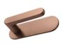 Maniglia Link Placca Ovale d.162x51 Bocchetta Foro Chiave varie finiture  Olivari