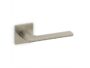 Maniglia Lotus Q Rosetta Quadra d.51x51x5h Bocchetta Foro Chiave varie finiture  Olivari