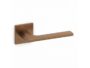 Maniglia Lotus Q Rosetta Quadra d.51x51x5h Bocchetta Foro Chiave varie finiture  Olivari - immagine 8