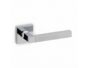 Maniglia Time Q Rosetta Quadro d.47x47x10h Bocchetta Foro Chiave varie finiture  Olivari