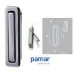 Maniglia Incasso A Pendolo MA4 Rettangolare mm.14x52 varie finiture |  Pamar