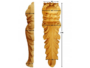 CAPITELLO LEGNO FAGGIO W60xH200xD23-W80xH305xD25 prodotto da PRU