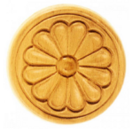 ROSETTA ROTONDA LEGNO FAGGIO W100xH100xD7-W80xH80xD7-W70xH70xD6 -W60xH60xD6 -W50xH50xD6  PRU