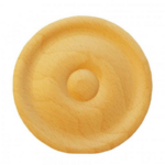 ROSETTA ROTONDA LEGNO FAGGIO W70xH70xD6-W40xH40xD7- W42xH42xD5 prodotta da PRU