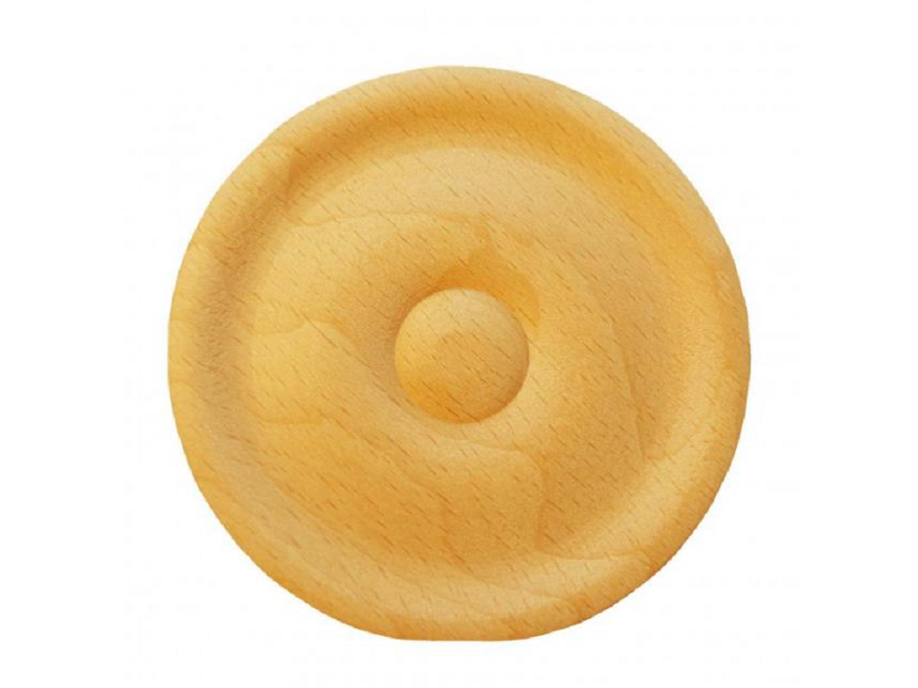 prurr49bu.png ROSETTA ROTONDA LEGNO FAGGIO W70xH70xD6-W40xH40xD7- W42xH42xD5 prodotta da PRU - immagine 1