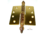 CERNIERA GALATEA PIANA 101x76 mm. POV - PATINATO ORO VECCHIO DX-SX - immagine 2