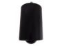 Piedino ABS Tondo per Letto mm.75x120h Filettato MA10x30 Portata kg.150 Nero con Ruota  2T