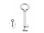 CHIAVE MOBILE FEMMINA d.6x42/82 VARIE FINITURE - immagine 2