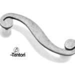 MANIGLIETTA MOBILE INTERRASSE 96 DA 120x20 mm. ARGENTO ANTICO prodotta da TENTORI
