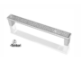 MANIGLIETTA MOBILE INTERASSE 96 DA 113x13x21 mm. CON PIETRE SWAROVSKI prodotta da TENTORI - immagine 2