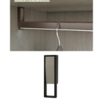 REGGITUBO LATERALE  PER TUBO FOLW mm.18x18x85h  prodotto da  CONFALONIERI