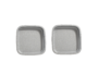 Maniglia per Porte in Vetro con Adesivo Modello Cham Sliding mm.57x57x12h 80-Grigio Milano | Verum Italy