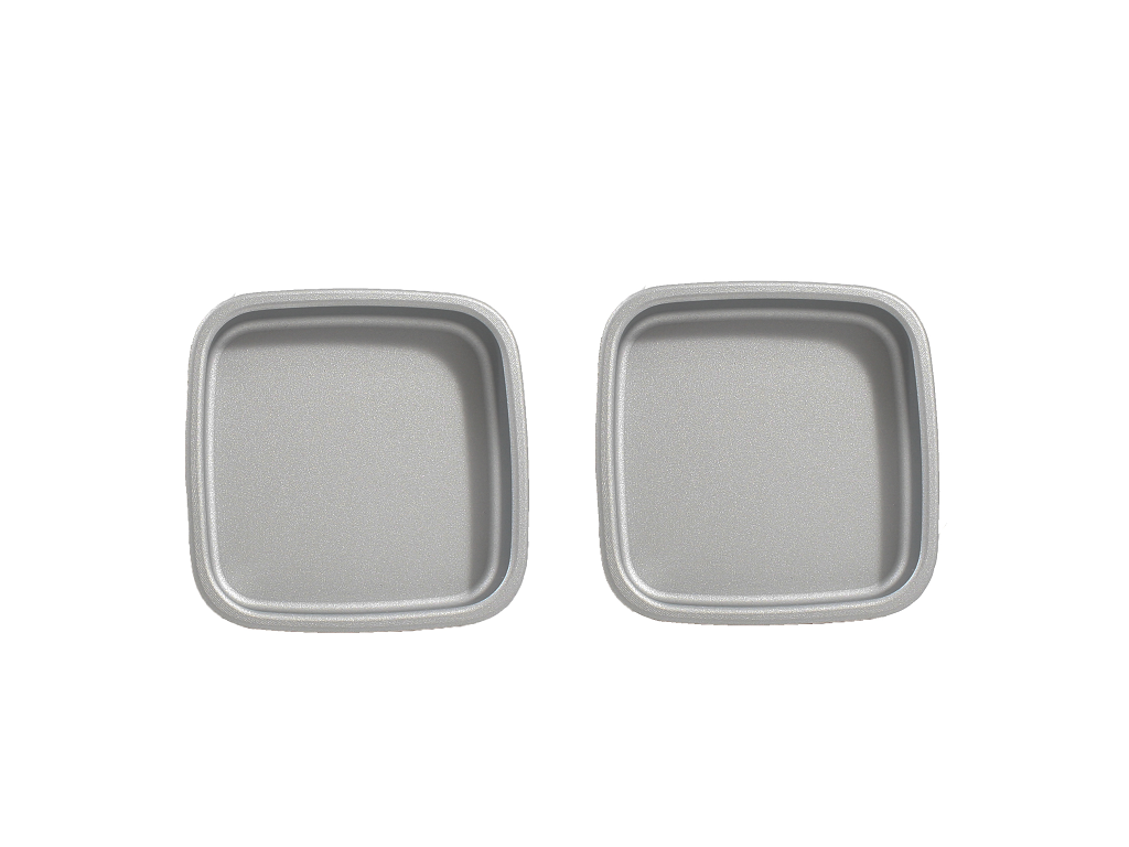 vrm12201218.png Maniglia per Porte in Vetro con Adesivo Modello Cham Sliding mm.57x57x12h 80-Grigio Milano | Verum Italy - immagine 1